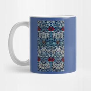 William Morris Tulip and Rose Mug